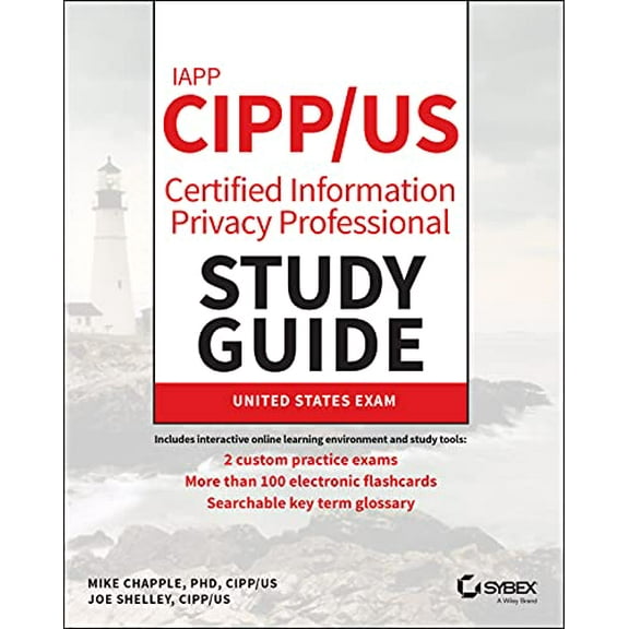 Pre-Owned Iapp Cipp / Us Certified Information Privacy Professional Study Guide (Paperback) 1119755468 9781119755463