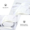 thumbnail image 3 of MEIBUTYUP Waterproof Silver PVC Cake Box for Various Foods Storage and Display, 3 of 6