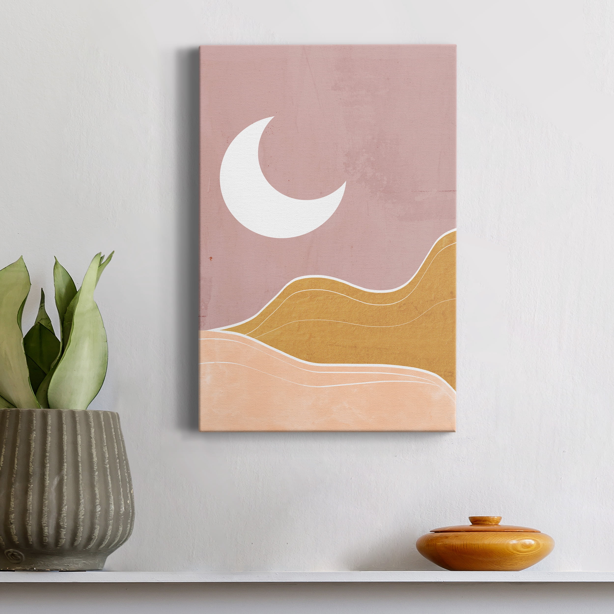 Sedona Moon Premium Gallery Wrapped Canvas - Ready to Hang - 32 x 48