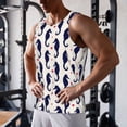 thumbnail image 6 of Haiem Seahorses and Hearts Men Workout Tank Top Gym Bodybuilding Sleeveless Muscle T Shirts Athletic Tank Breathable Workout Shirt-3X-Large, 6 of 8