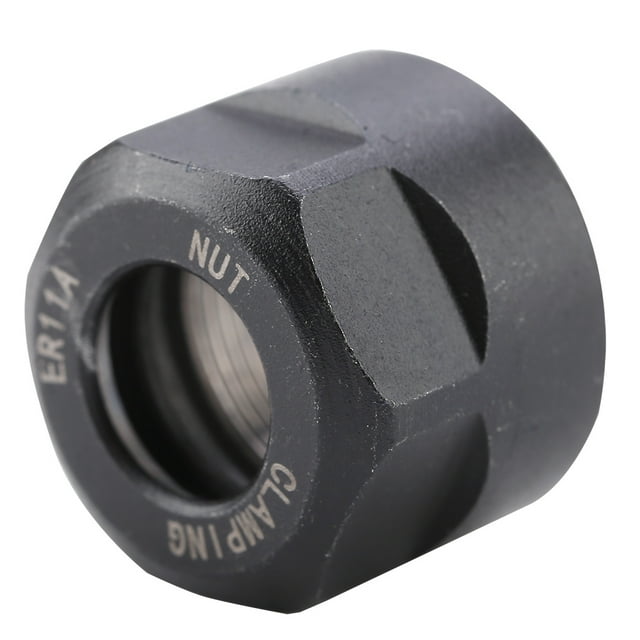 1 Uds. Broca de sujeción tipo portabrocas con tuerca de sujeción tipo ER11 (negro M14 * 0,75 ER11A) VoborMX herramienta