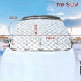 thumbnail image 1 of Parasol para parabrisas delantero de coche con imán y orejas, antisol y antihielo - xinhan, 1 of 4