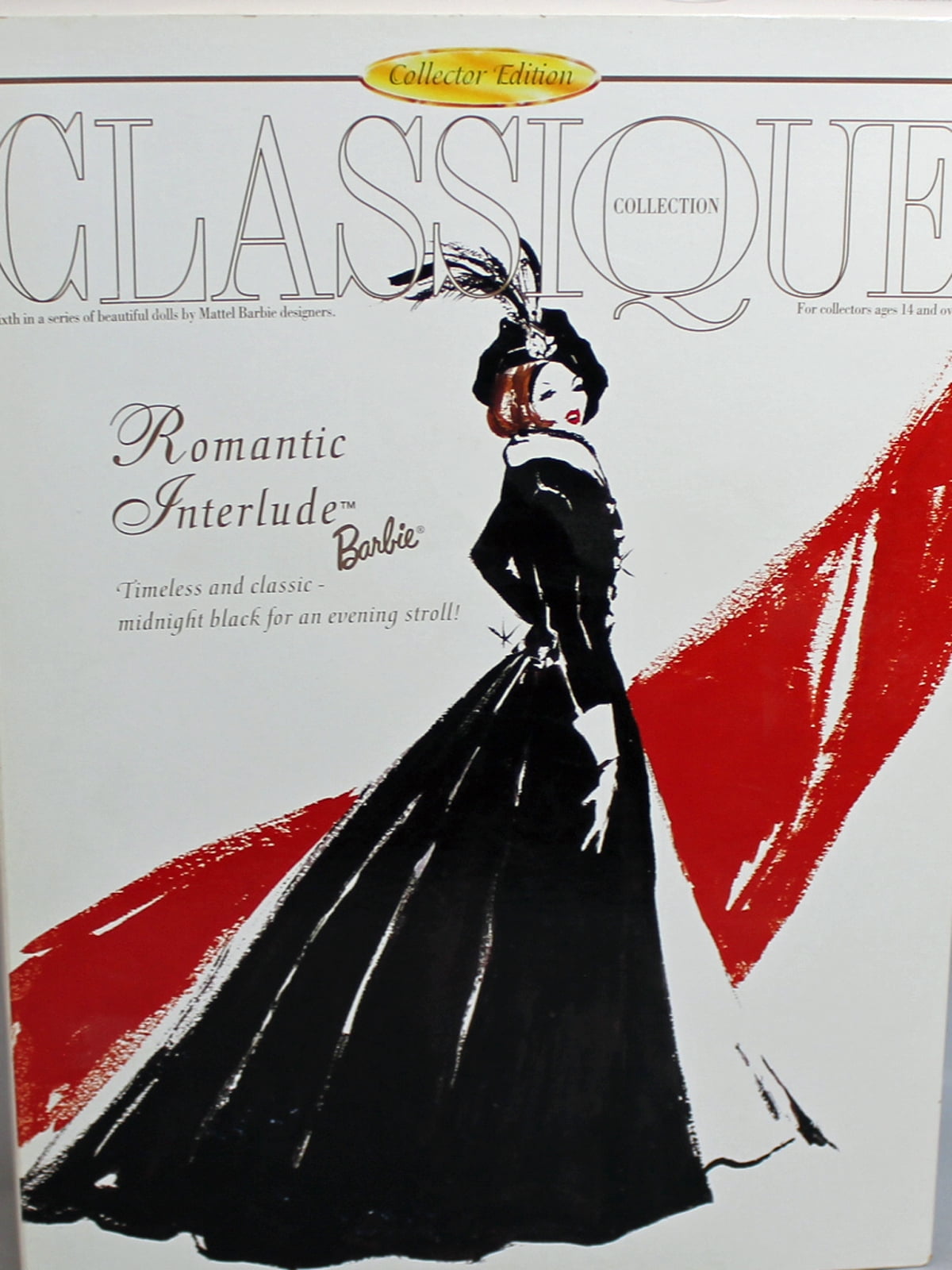 Romantic Interlude Barbie Doll Classique Collection 6th in a Series Mattel 1996