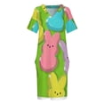 thumbnail image 3 of Vestido largo con bolsillos para mujer traje holgado de cjito Peeps, 3 of 6