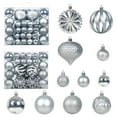 thumbnail image 2 of Fasiaou 1 Counts Plastic Christmas Ornament Balls Shatterproof Glitter Holiday Party Decor for Tree Home Office Hotel Festive Decorations Bulk, 2 of 6