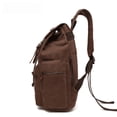 thumbnail image 5 of Bolso de lona, bolso retro para hombre, mochila, bolso para ordenador, mochila escolar para estudiantes, 5 of 5