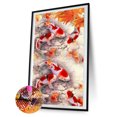 thumbnail image 2 of Cuadros Decorativos 5D Full Round Drill Diamond Painting Koi Kits de mosaico Arte de la pared Artesanía Sywqhk Nuevos Originales, 2 of 9
