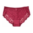 thumbnail image 2 of AHTJRT Underwear Panties for Women Plus Size Lace Bikini Underwear High Waist Stretch Soft Breathable Comfortable Daily Wear Briefs, 2 of 6