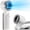 White, variant on LC-dolida Portable Handheld Turbo Fan, 5 Gear Wind, Battery Operated, Up to 12 Working Hours, 3 IN 1 Hand Fan with Air Turbo Tech Cooling Fan for Outdoor Activities, Travel, Working(Black)