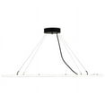 thumbnail image 7 of Meyda 148857 60 in. Anillo Dimmable LED Pendant, Solar Black & White Acrylic, 7 of 7