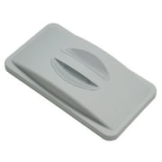 Slim Jim Handle Top, 20.38w x 11.38d x 2.75h, Plastic, Light Gray
