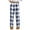 07#Navy, variant on Women Pajama Pants Comfy Bottom with Pockets Stretch Plaid Sleepwear Light Brown 3XL