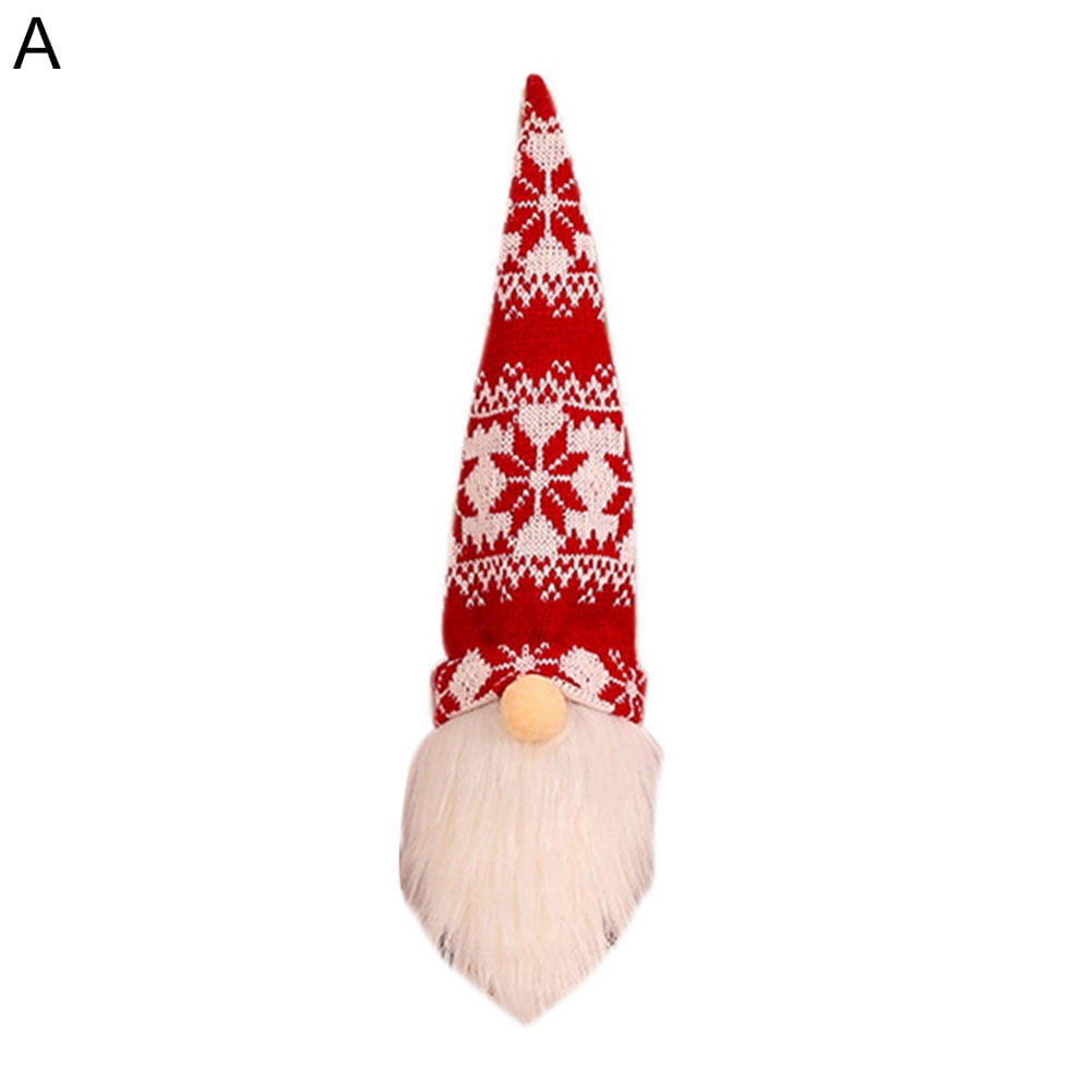 Christmas Santa Gnome Wine Champagne Bottle Cover Cap Party Dinner Ornament