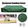 thumbnail image 3 of Sandpit Cover Waterproof Dustproof UV Protection Square Pool Cover with Drawstring for Sandpit, Toys and Furniture, 3 of 5