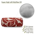 thumbnail image 5 of Majestic Home Goods Bolster Pillow Plantation Red, 5 of 5