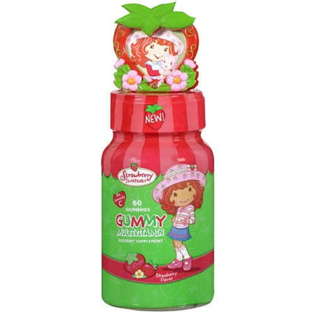 Strawberry Shortcake: Multivitamin Gummy Strawberry Dietary Supplement