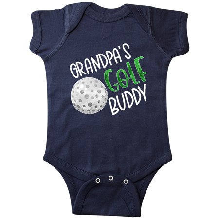 

Inktastic Grandpa s Golf Buddy with Golf Ball Gift Baby Boy or Baby Girl Bodysuit