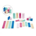 thumbnail image 1 of 24 Piece Tegu Magnetic Wooden Block Set, Blossom, 1 of 5