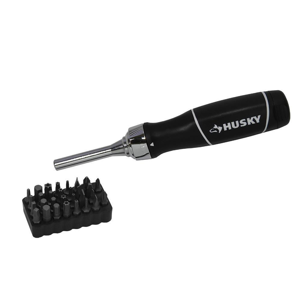 Details about   30-in-1 Ratcheting Multi-Bit Screwdriver Set With  Carrying Case 