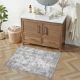 thumbnail image 3 of Uermei 2x3 Washable Entryway Rug: Non-Slip Soft Small Indoor Area Rug for Hallway Bedroom Kitchen, Stain-Resistant Durable Abstract Carpet for Porch Laundry Kids Room Home Decor - Gray, 3 of 10