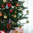 thumbnail image 6 of Toyvian 80-Piece Compact Lightweight Christmas Tree Ornaments Set Reusable Holiday Decor for Home and Party, 6 of 8