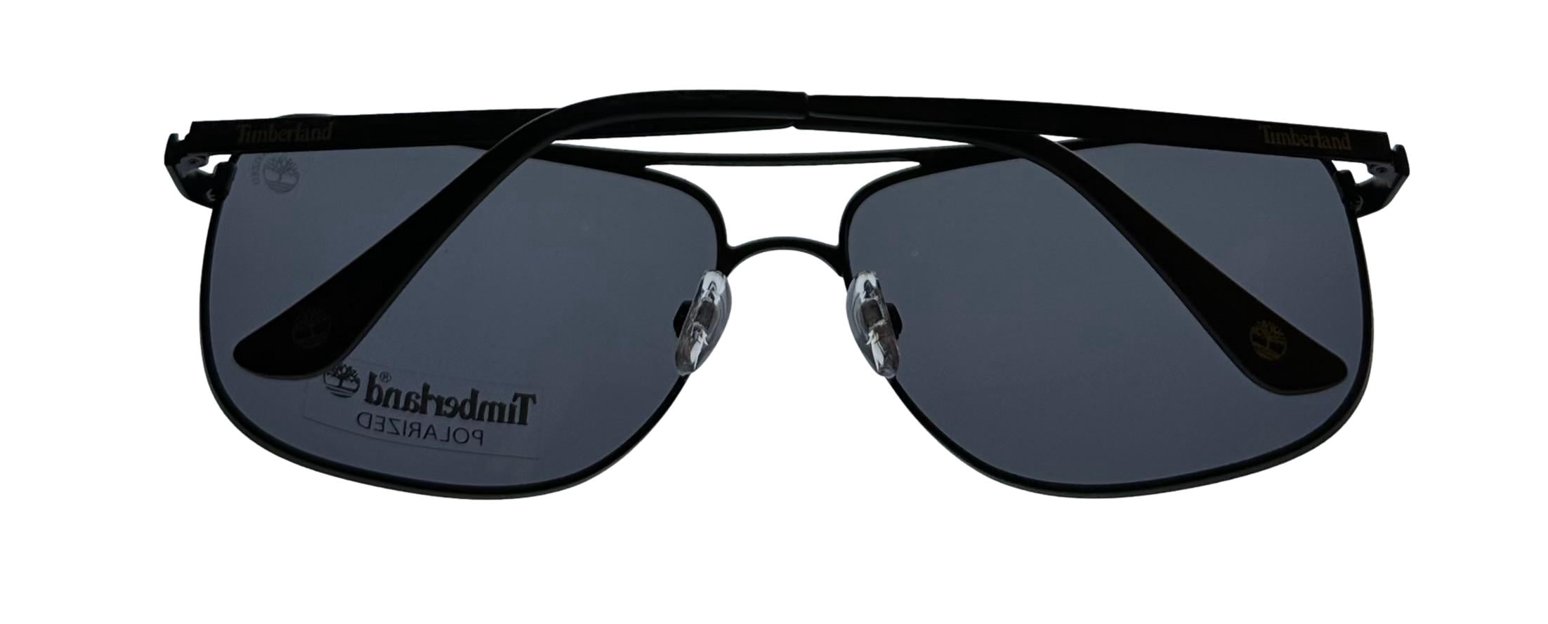 Timberland Polarized Men's Black Navigator Sunglasses - TB7202 02A