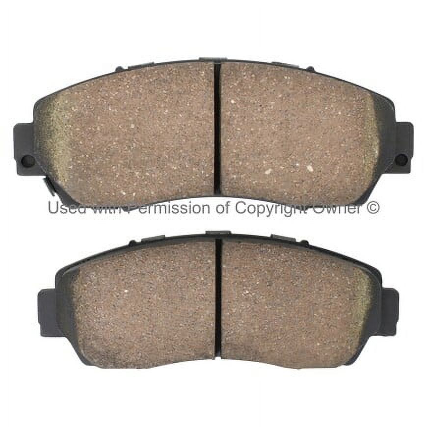 Mpa Electrical 1003-1521C Quality Built Disc Brake Pad Set   Black Series,