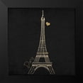 thumbnail image 2 of Kimberly, Allen 12x12 Black Modern Framed Museum Art Print Titled - Paris Gold 1, 2 of 5