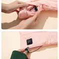 thumbnail image 4 of Neck Stiffness Relief Heated Scarf - Neck Warmer, Men and Women Rechargeable Heating Scarfs 3 Heated Level, Christmas Gift Heated Neck Wrap Mens Heated Scarf S-35 Pink-a One Size, 4 of 6