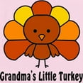 thumbnail image 2 of CafePress - Grandma's Little Turkey Infant Bodysuit - Baby Light Bodysuit, Size Newborn - 24 Months, 2 of 4