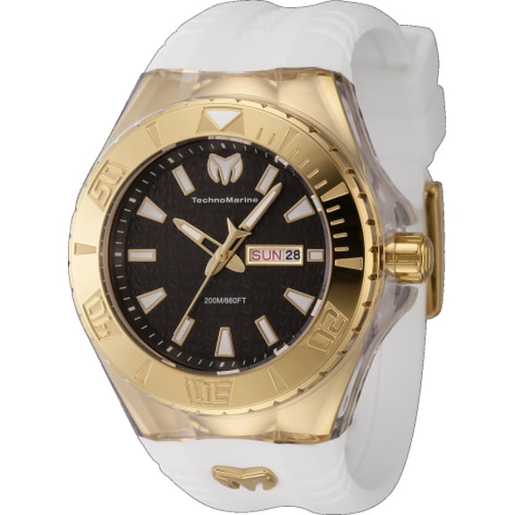 Technomarine Men's Cruise Black Dial Watch - TM-122013