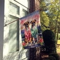thumbnail image 4 of Boxer Two Hearts House Flag, 4 of 7