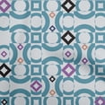 thumbnail image 1 of oneOone Cotton Flex Light Gray Fabric Geometric Quilting Supplies Print Sewing Fabric By The Yard 40 Inch Wide-R2, 1 of 6