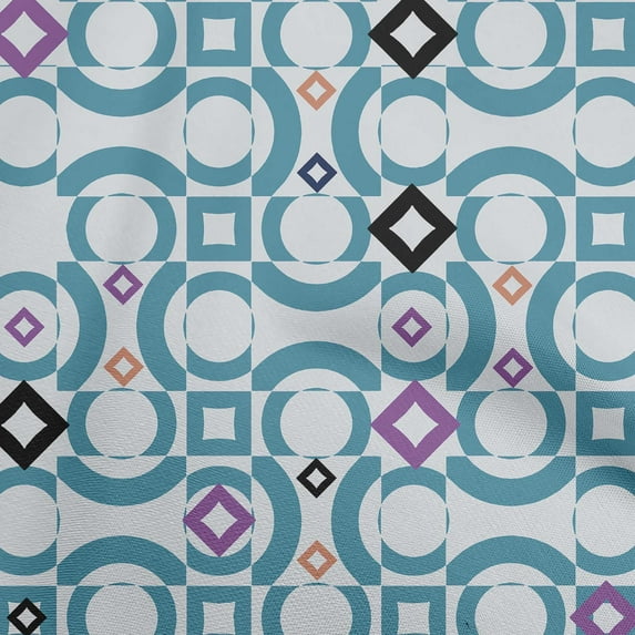 oneOone Silk Tabby Light Gray Fabric Geometric Sewing Fabric By The Yard Printed Diy Clothing Sewing Supplies 42 Inch Wide-9G