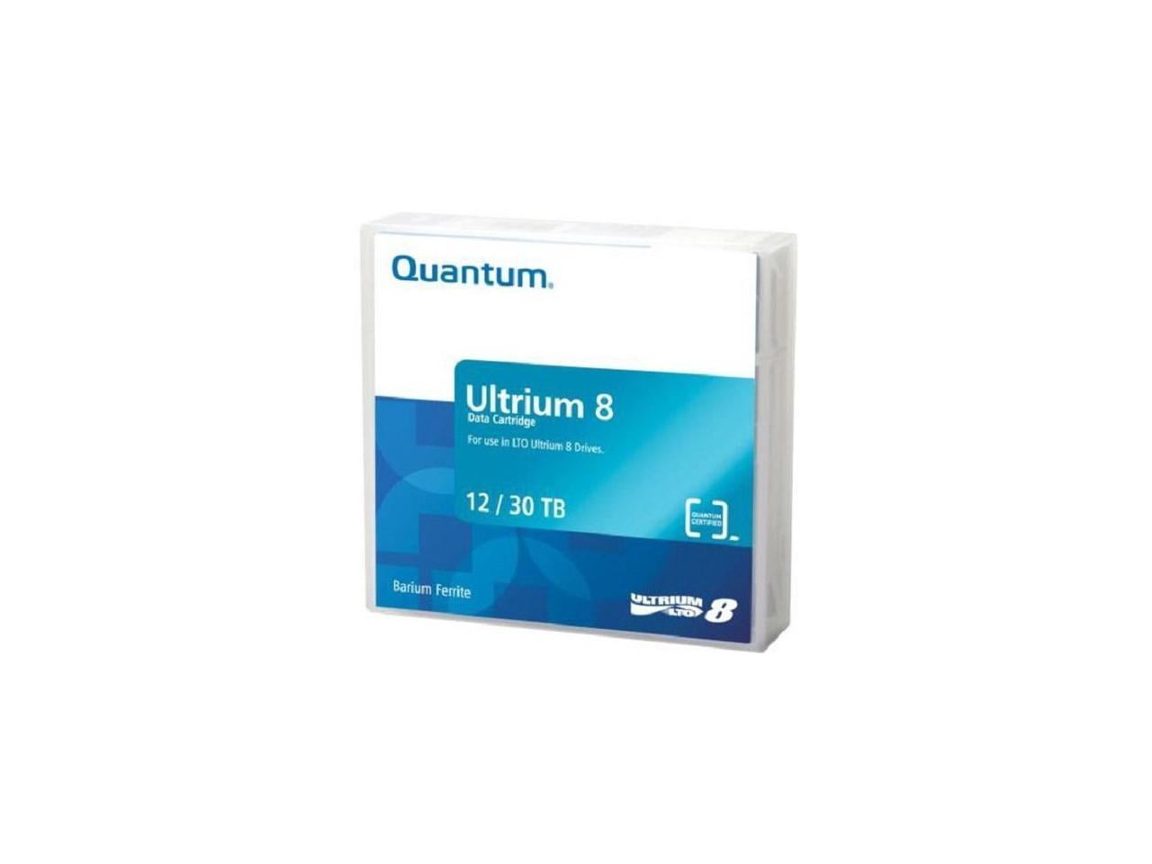 Cinta QUANTUM MR-L8MQN-01 ULTRIUM-8 DATA CARTRIDGE. 12TB NATIVE / 30TB COMPRESSED ...