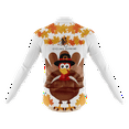 thumbnail image 2 of Long Sleeve Cycling Jersey Thanksgiving Turkey Mens - 6XL, 2 of 3