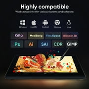 XPPen Artist Pro 14 (Gen 2) Drawing Tablet with 16384 Pressure Sensing Stylus, WUXGA 1920P Graphic Drawing Display, Pen Tablet for Computer