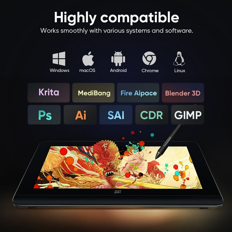 XPPen Artist Pro 14 Drawing Tablet Gen 2, 16384 Pressure XPPen Artist Pro 14 Drawing Tablet Gen 2, 16384 Pressure