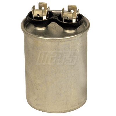 

Motors & Armatures 40+5 MFD 370V Capacitor Round 12178 - 12178