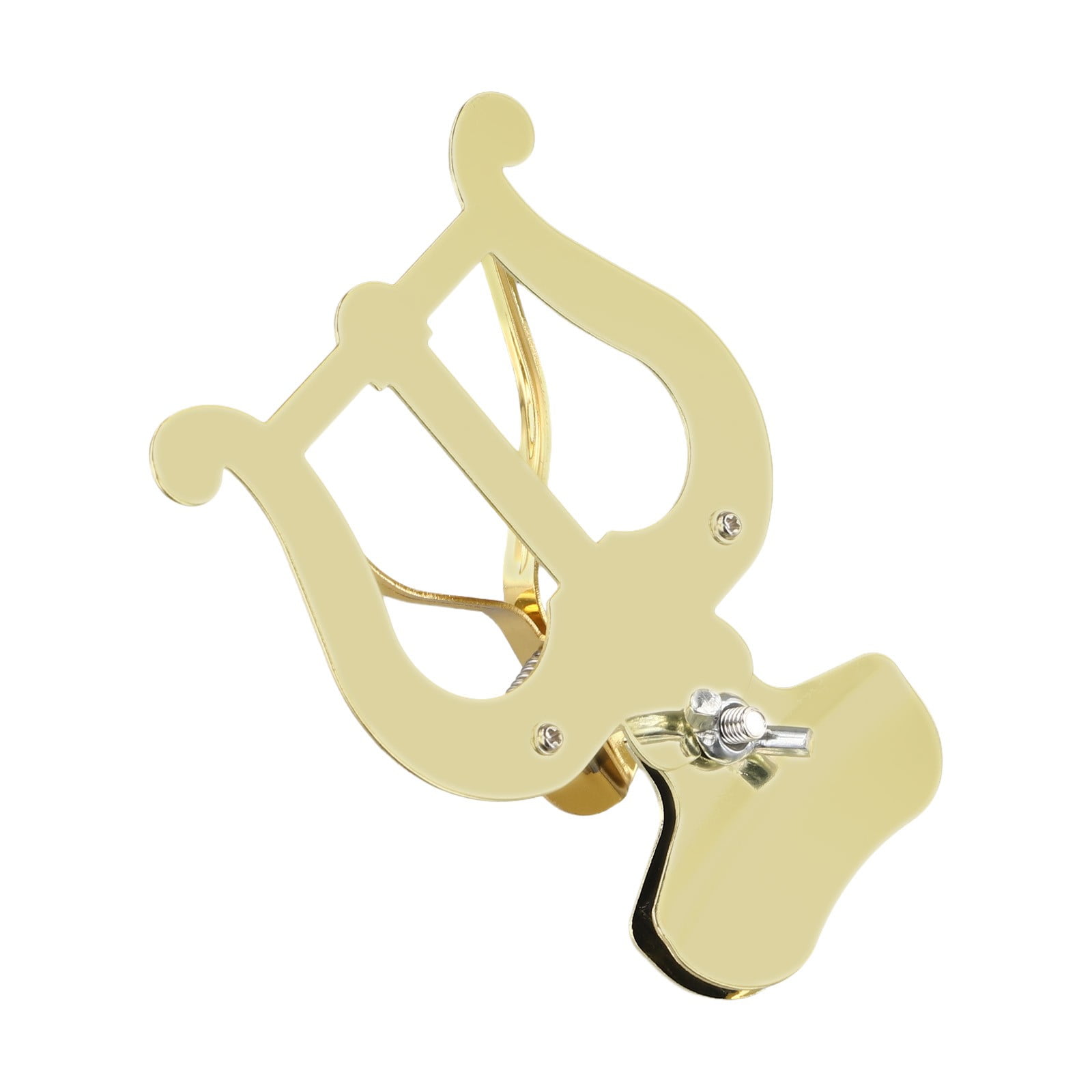 Professional Trombone Clip Music Holder March Music Holder Stand Gold Parts