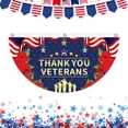 thumbnail image 6 of SMKE 250 Anniversary Usa Flag,Red White Blue America Bunting Flag,45*90Cm 4Th Of July Patriotic Decor,Memorial Day Decoration,Clearance Garden Flags,Flag For Wall, Front Door, Porch, Fence, Outdoor, 6 of 7