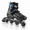Blue-Medium - Big Kid (1-4 US), variant on Inline Skates For And 4 Sizes Adjustable Roller With Full Light Up Wheels Women Men Durable Outer Shell 4-12 Adults