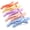 Assorted, variant on FRAMAR Pastel Alligator Hair Clips 10 Pack - Professional Styling Clips for Hair, Salon Quality Plastic Alligator Clips