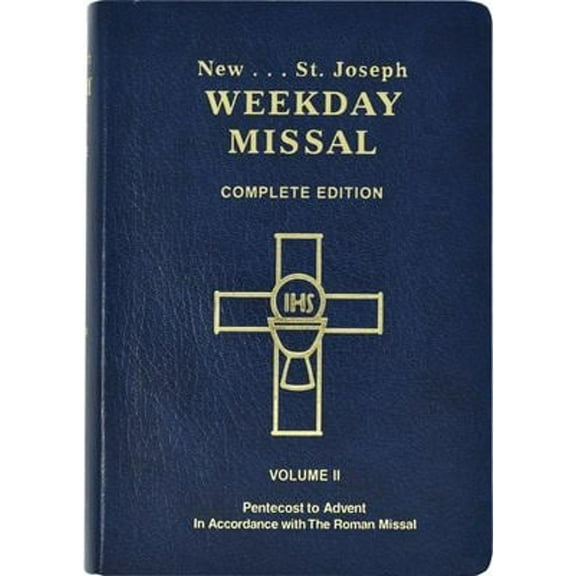 Pre-Owned St. Joseph Weekday Missal (Vol. II / Pentecost to Advent): In Accordance with the Roman Missal (Imitation Leather) 0899429327 9780899429328