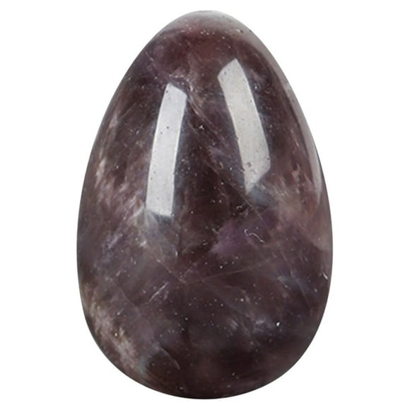 Natural Crystal Jade Eggs Stone Healing Stone Massage Stone Playing Auxiliary Massage Beauty Stone Home Decoration Stone