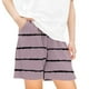 thumbnail image 1 of Odeerbi 5-14 Años Niños Niñas Verano Pantalones Cortos A Rayas Workout Pantalones Cortos Deportivos Lindo Transpirable Pantalones Cortos Con Bolsillos, 1 of 4