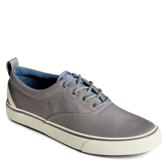 Sperry Men's Striper II CVO SEACYCLED Sneaker, Grey Nylon, 9.5