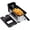 Silver-Smart Touch Control, variant on Costway Electric Deep Fryer 3.2 QT/12-Cup Stainless Steel 1700W with Frying Basket Silver