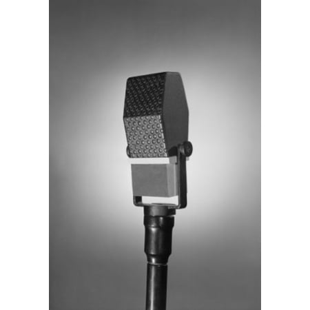 Supplier Generic Microphone Studio Shot Canvas Art - (18 X 24)