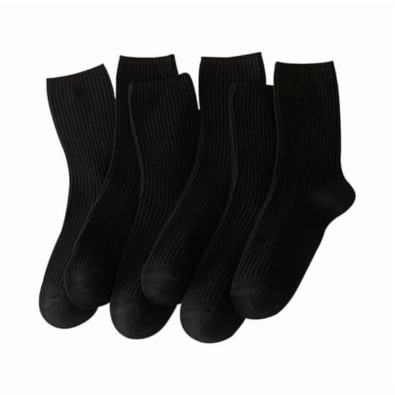 Eryueer Womens Crew Socks Cute Cotton Boot Socks Lightweight Long Socks for Women Clean Aesthetic Clothes